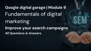 google digital garage module 9 answers
